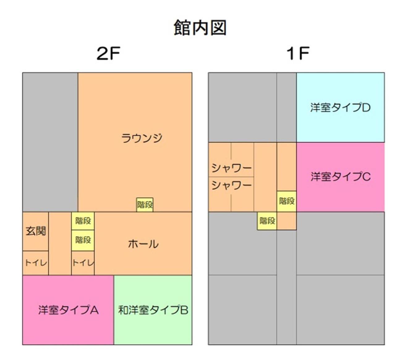 カフェロッジ Touch Wood Biei Rom bilde